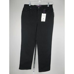 Gloria Vanderbilt Women's Petite Short Amanda High Rise Straight-Leg Jeans 10P